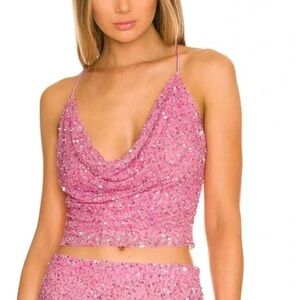 Retrofete Michel Top in Bubblegum Pink